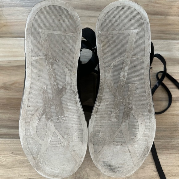 Authentic Saint Laurent high top sneakers black - Picture 6 of 7